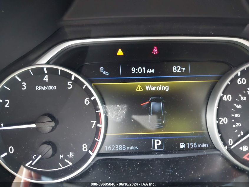 2018 Nissan Murano Sl VIN: 5N1AZ2MG9JN154977 Lot: 39685848