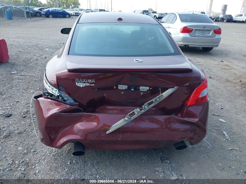 2010 Nissan Maxima S/Sv VIN: 1N4AA5AP9AC818018 Lot: 39685856