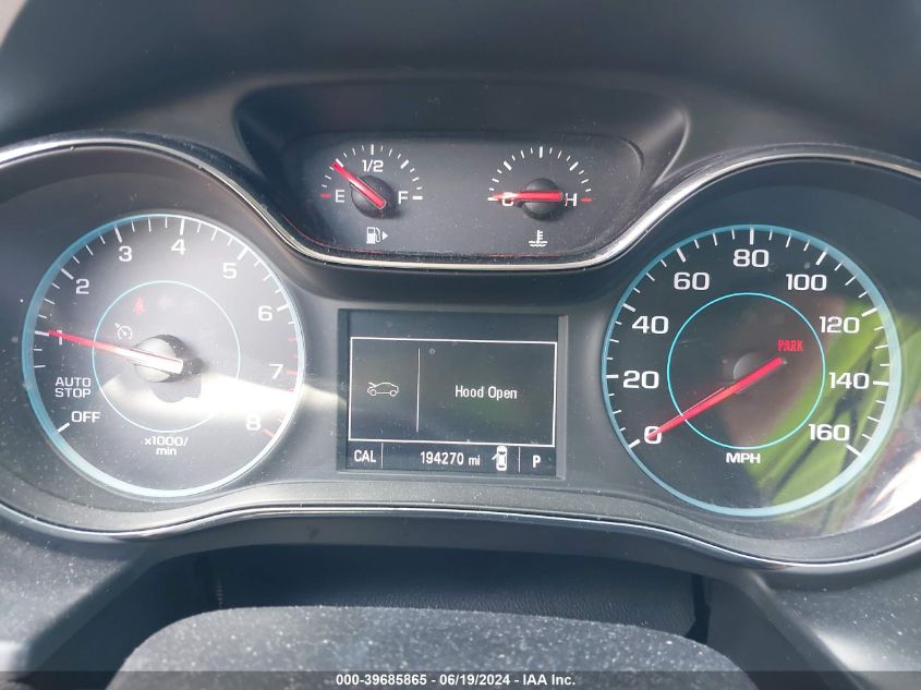 2017 Chevrolet Cruze Lt VIN: 1G1BE5SM6H7200822 Lot: 39685865