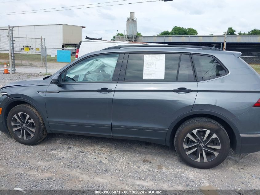 2023 Volkswagen Tiguan 2.0T S VIN: 3VVFB7AX8PM036729 Lot: 39685871