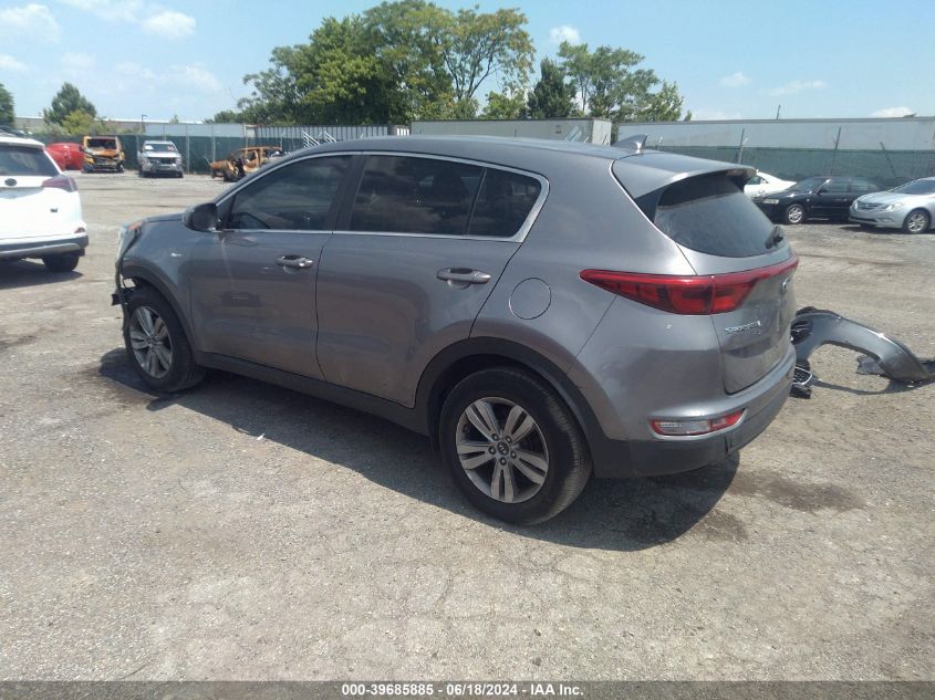 2018 Kia Sportage Lx VIN: KNDPMCAC6J7309655 Lot: 39685885