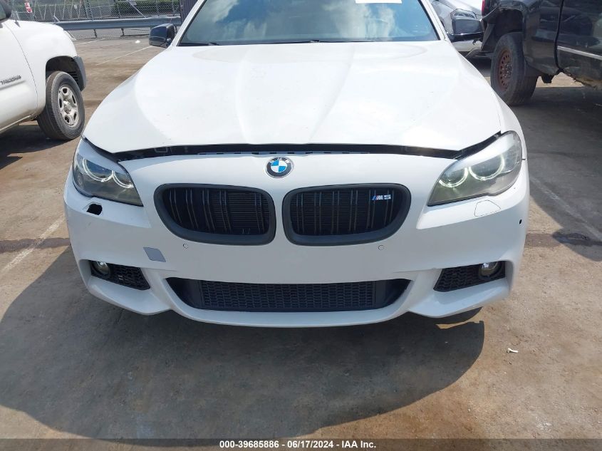 2012 BMW 550I VIN: WBAFR9C56CDV58697 Lot: 39685886
