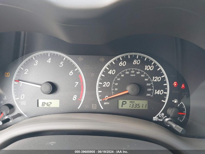 2009 Toyota Corolla Le/Xle VIN: JTDBL40E89J029689 Lot: 39685905