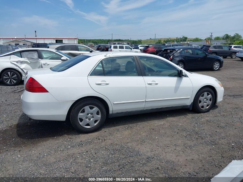 2006 Honda Accord 2.4 Lx VIN: 1HGCM56426A097358 Lot: 39685930