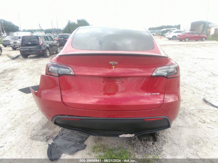 2021 TESLA MODEL Y - 5YJYGDEE8MF151783