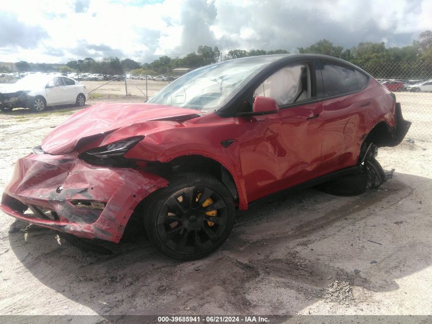 2021 TESLA MODEL Y - 5YJYGDEE8MF151783