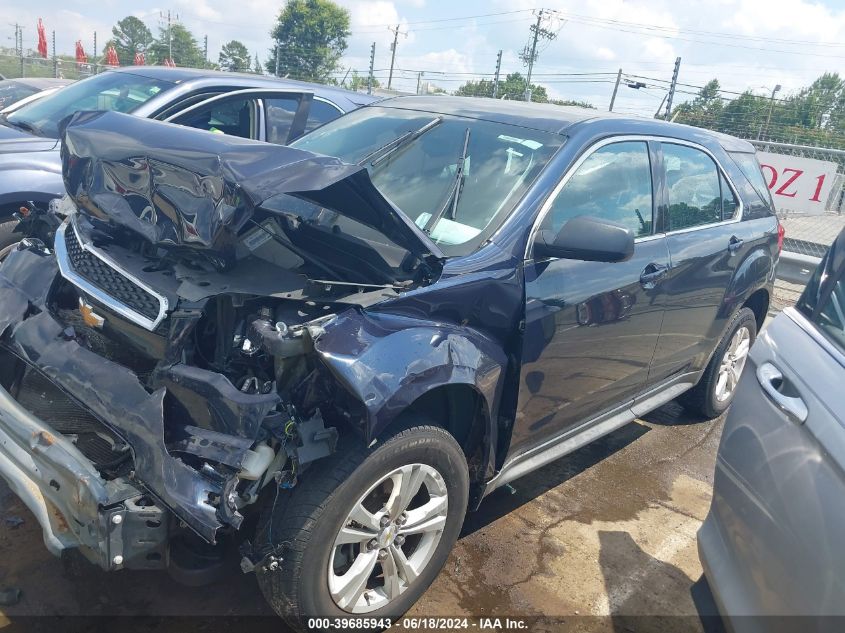 VIN 2GNALAEK7F6232775 2015 Chevrolet Equinox, LS no.2