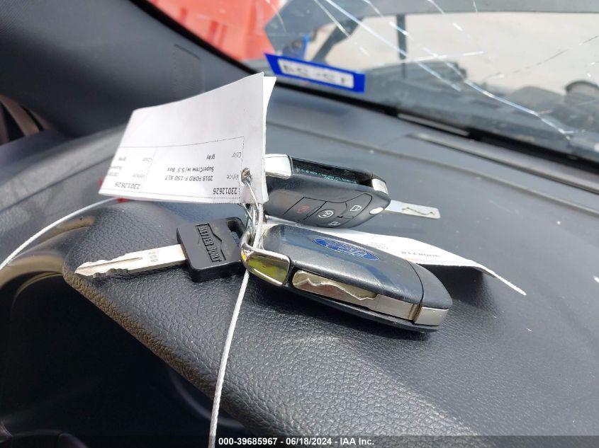 2018 Ford F-150 Xlt VIN: 1FTEW1CP0JKF26489 Lot: 39685967