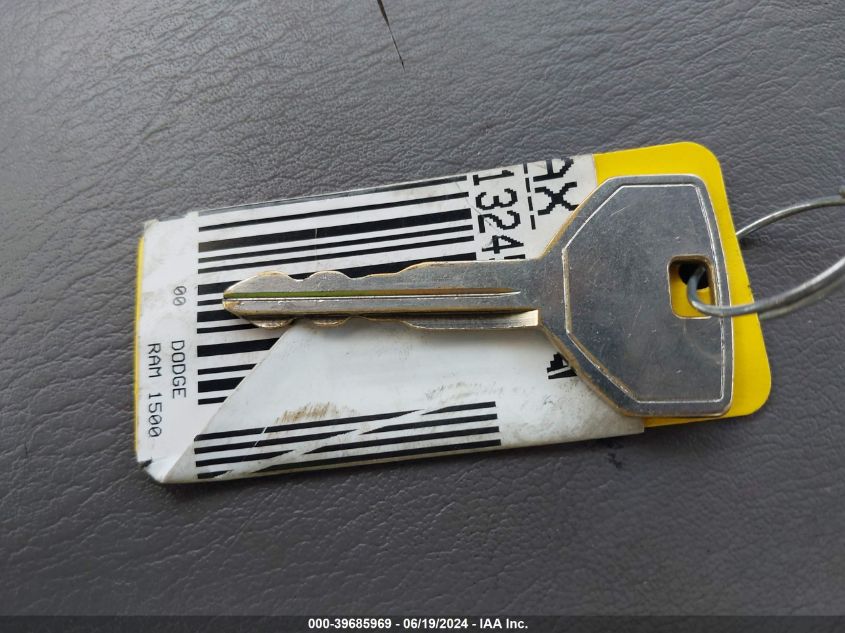 2000 Dodge Ram 1500 VIN: 1B7HF13Y5YJ132458 Lot: 39685969