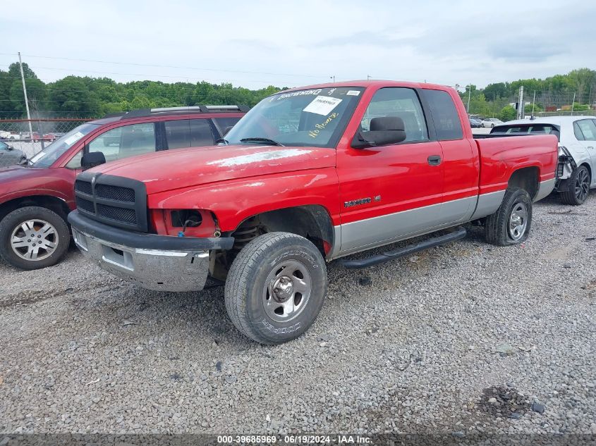 1B7HF13Y5YJ132458 | 2000 DODGE RAM 1500