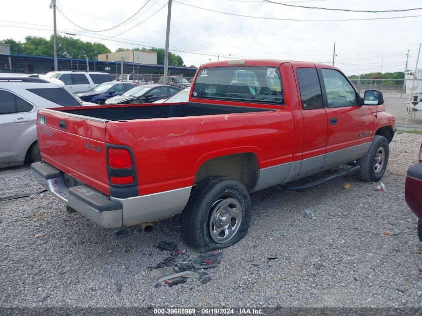 1B7HF13Y5YJ132458 | 2000 DODGE RAM 1500