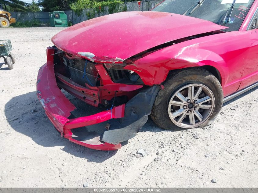 2007 Ford Mustang Deluxe/Premium VIN: 1ZVFT80N875282605 Lot: 39685970