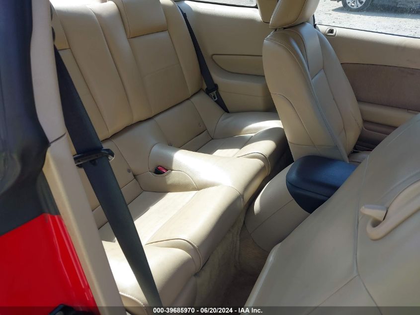 2007 Ford Mustang Deluxe/Premium VIN: 1ZVFT80N875282605 Lot: 39685970