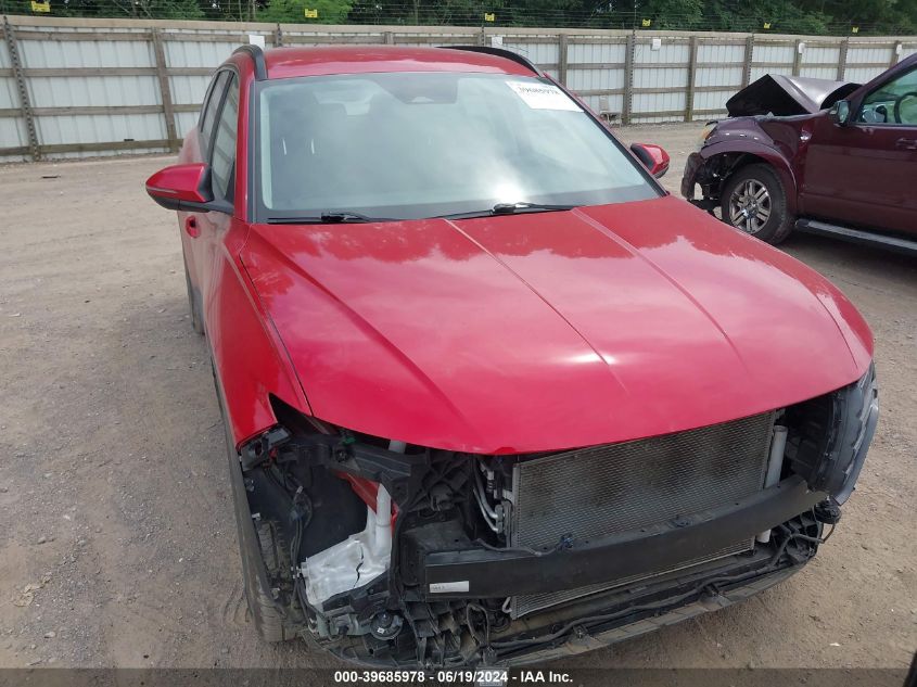 2022 Hyundai Tucson Sel VIN: 5NMJB3AE9NH010348 Lot: 39685978