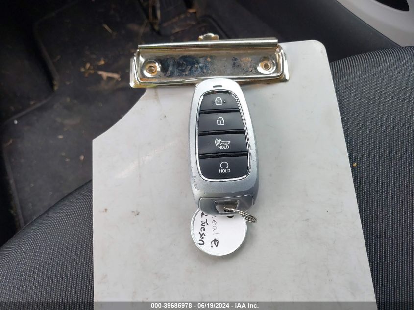 2022 Hyundai Tucson Sel VIN: 5NMJB3AE9NH010348 Lot: 39685978