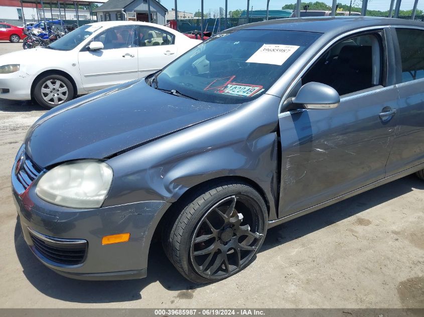 2009 Volkswagen Jetta Se/Sel VIN: 3VWRZ71K39M095196 Lot: 39685987