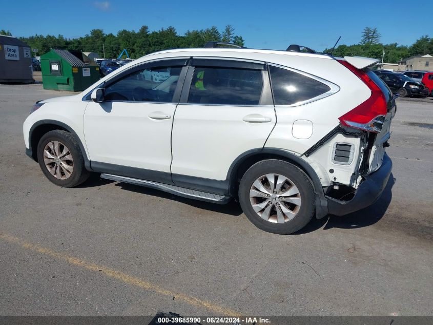 2013 Honda Cr-V Ex-L VIN: 5J6RM4H70DL011941 Lot: 39685990