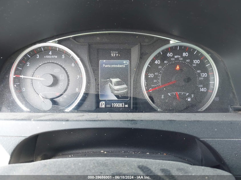 2016 Toyota Camry Se VIN: 4T1BF1FK5GU532588 Lot: 39686001