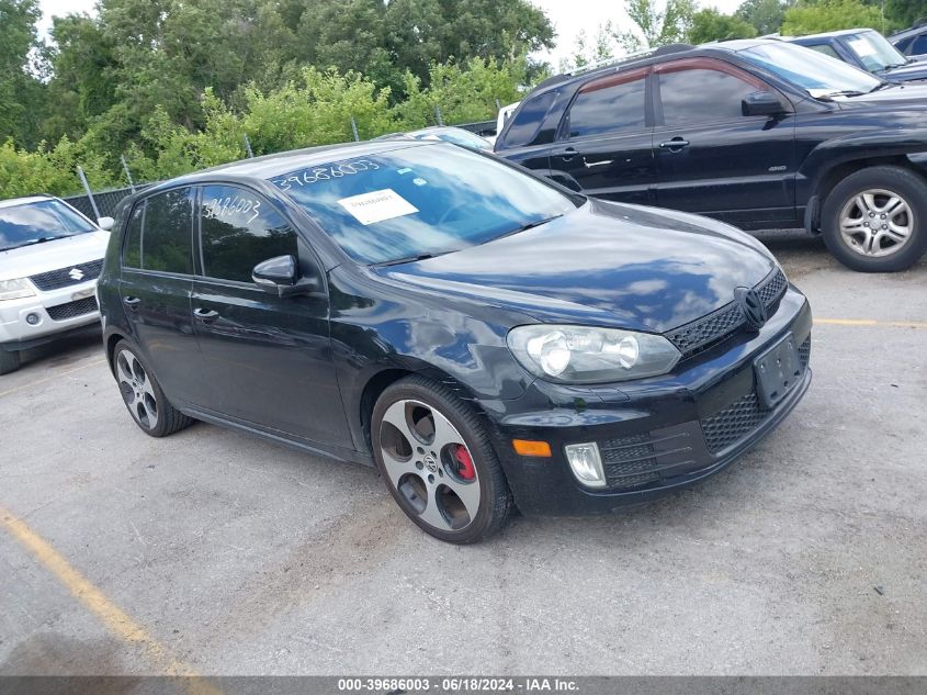 2013 Volkswagen Gti 4-Door VIN: WVWHV7AJ1DW028591 Lot: 39686003