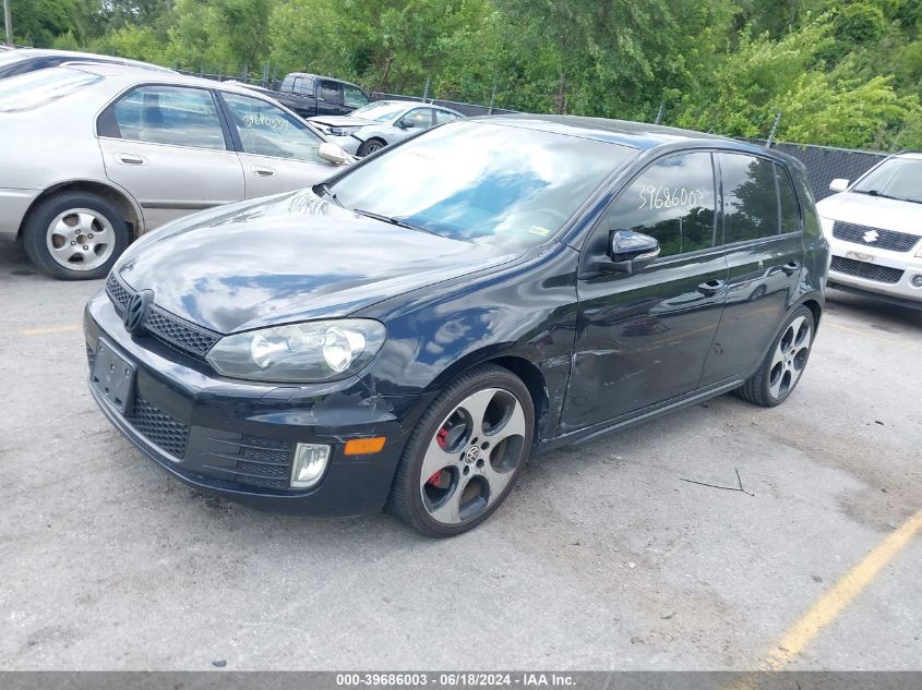 2013 Volkswagen Gti 4-Door VIN: WVWHV7AJ1DW028591 Lot: 39686003