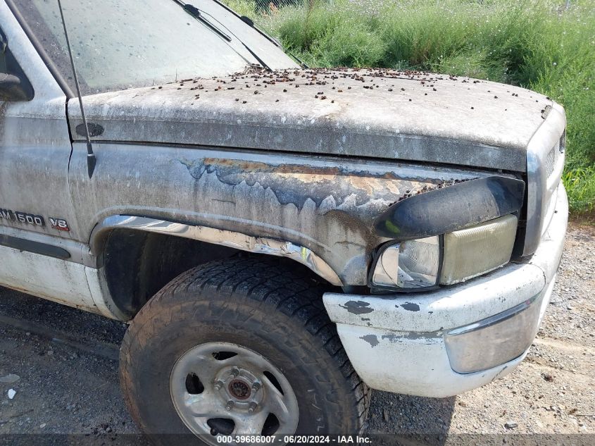 1998 Dodge Ram 1500 St VIN: 1B7HF13Z2WJ145478 Lot: 39686007