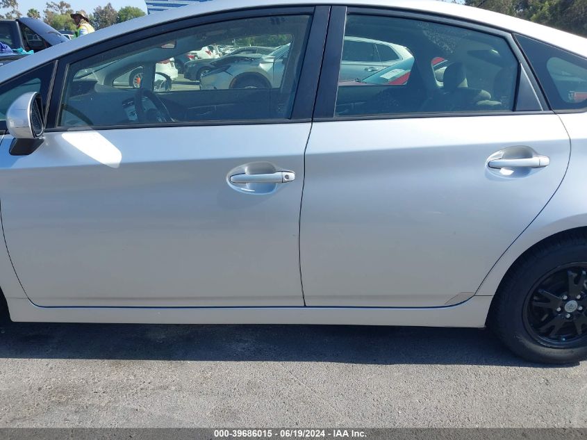 2012 Toyota Prius Two VIN: JTDKN3DUXC5426679 Lot: 39686015