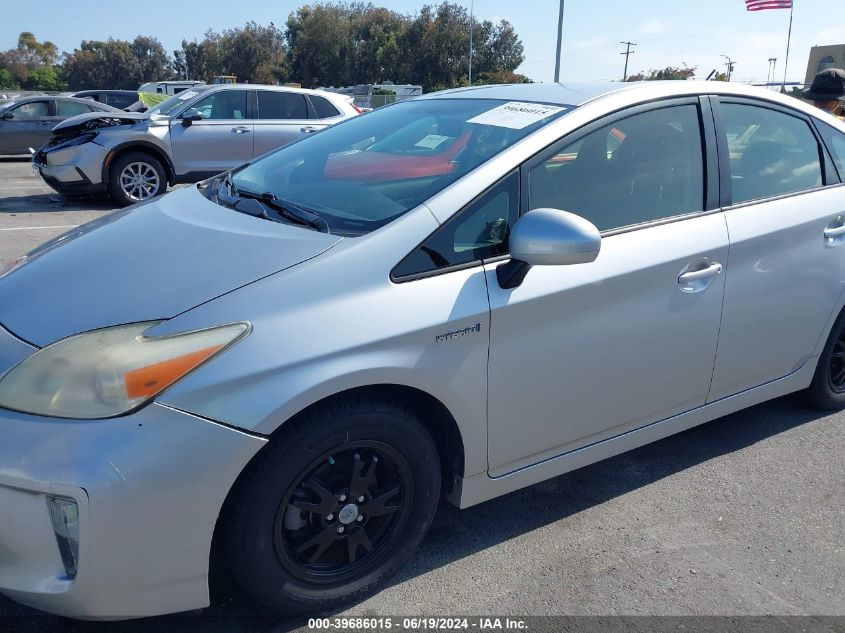 2012 Toyota Prius Two VIN: JTDKN3DUXC5426679 Lot: 39686015