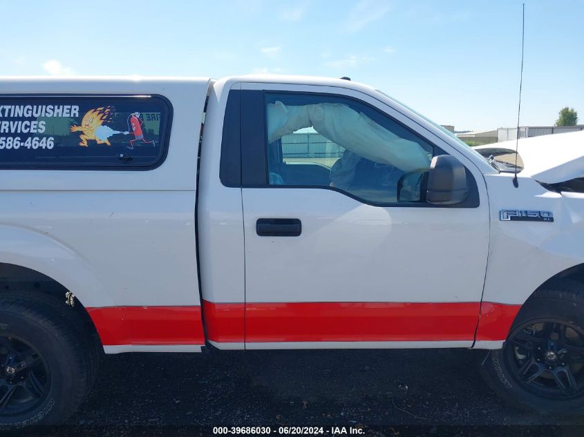 2018 Ford F-150 Xl VIN: 1FTMF1E50JKE31745 Lot: 39686030