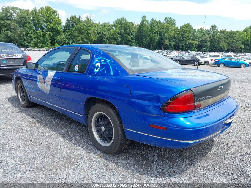 1998 Chevrolet Monte Carlo Ls VIN: 2G1WW12M5W9325703 Lot: 39686032