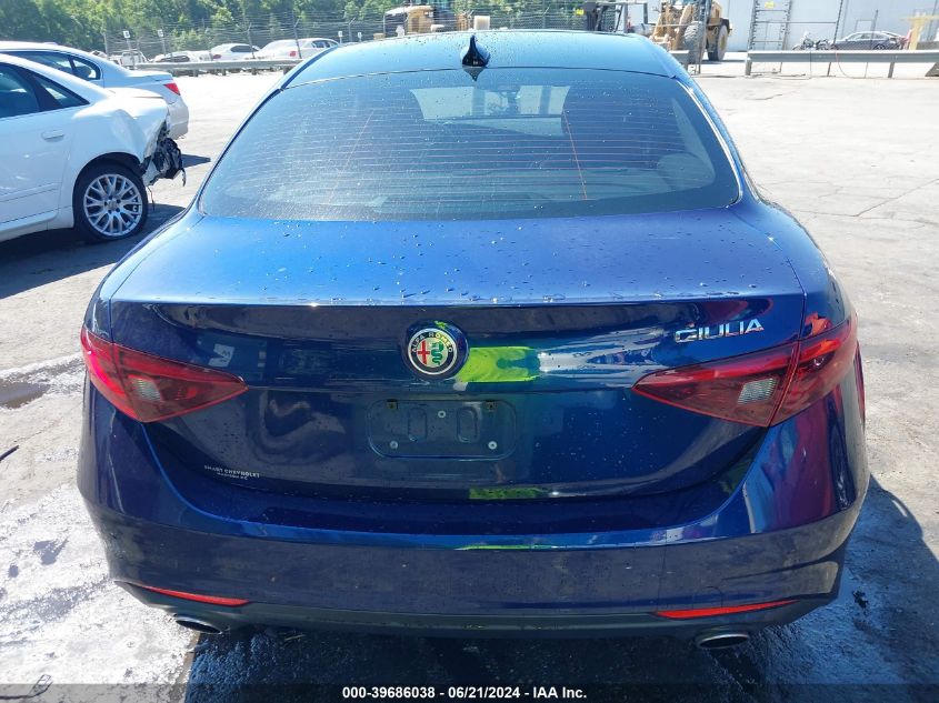 2017 Alfa Romeo Giulia Rwd VIN: ZARFAEBN9H7536645 Lot: 39686038