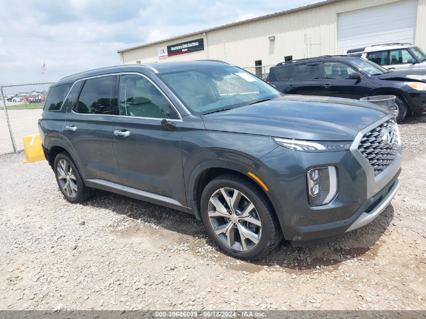 2021 Hyundai Palisade Sel VIN: KM8R44HE1MU184698 Lot: 39686039