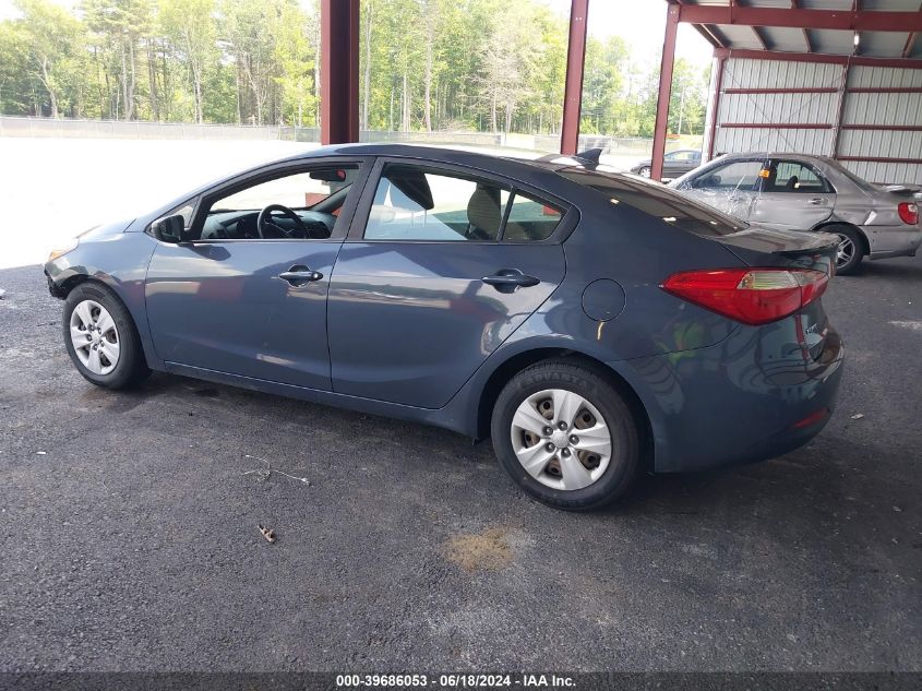 2016 Kia Forte Lx VIN: KNAFK4A61G5610661 Lot: 39686053