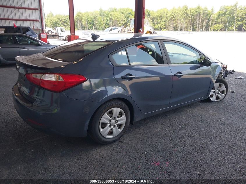 2016 Kia Forte Lx VIN: KNAFK4A61G5610661 Lot: 39686053