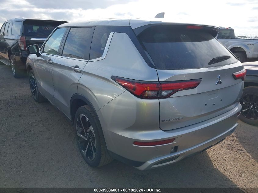 2023 Mitsubishi Outlander Se/Se Black Edition/Se Technology/Se Special VIN: JA4J4UA82PZ031643 Lot: 39686061