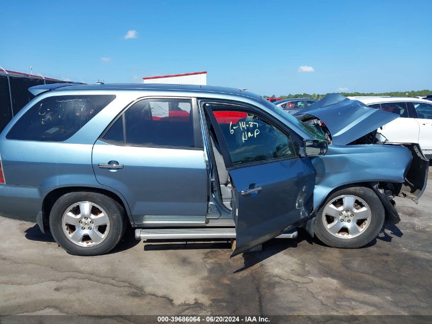 2006 Acura Mdx VIN: 2HNYD18286H502742 Lot: 39686064