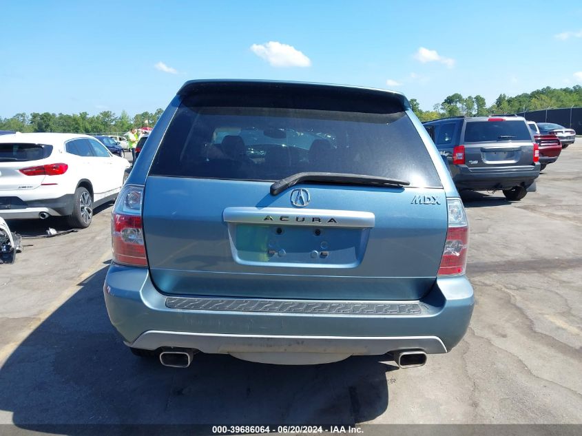 2006 Acura Mdx VIN: 2HNYD18286H502742 Lot: 39686064