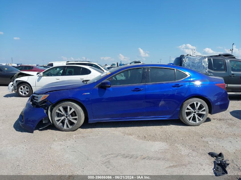 2019 Acura Tlx Tech A-Spec Pkgs VIN: 19UUB2F67KA006363 Lot: 39686066