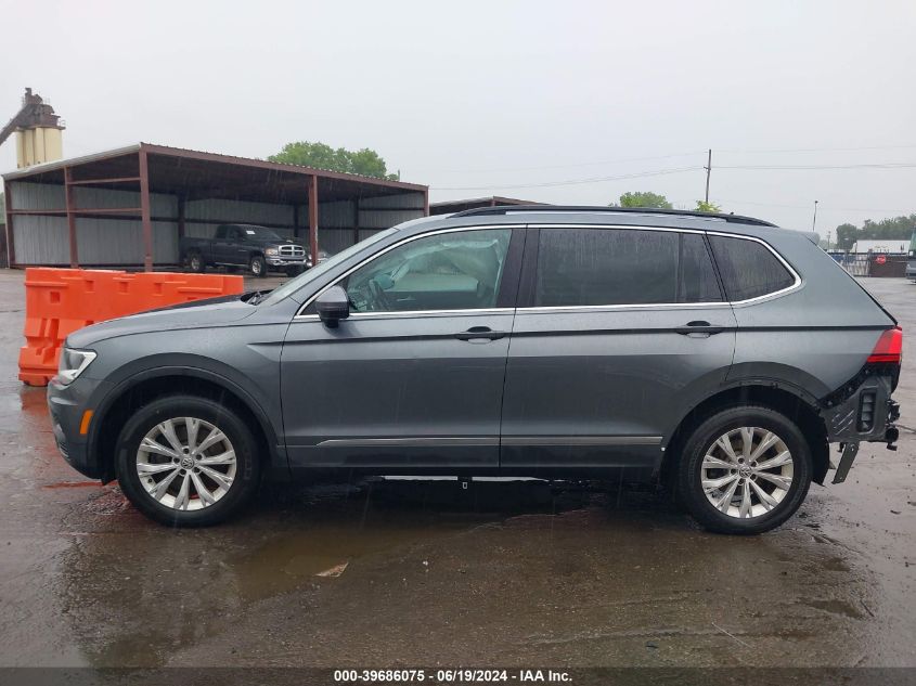 2018 Volkswagen Tiguan Se/Sel VIN: 3VV3B7AX6JM088449 Lot: 39686075