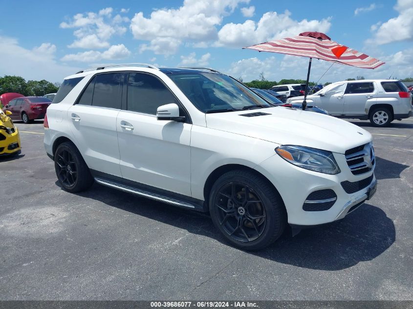 2017 Mercedes-Benz Gle 350 VIN: 4JGDA5JBXHA921476 Lot: 39686077
