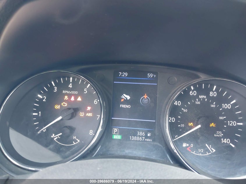 2019 NISSAN ROGUE S/SL/SV - 5N1AT2MV5KC767966