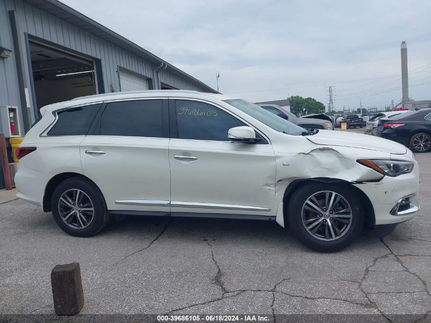 2017 Infiniti Qx60 VIN: 5N1DL0MM5HC540309 Lot: 39686105