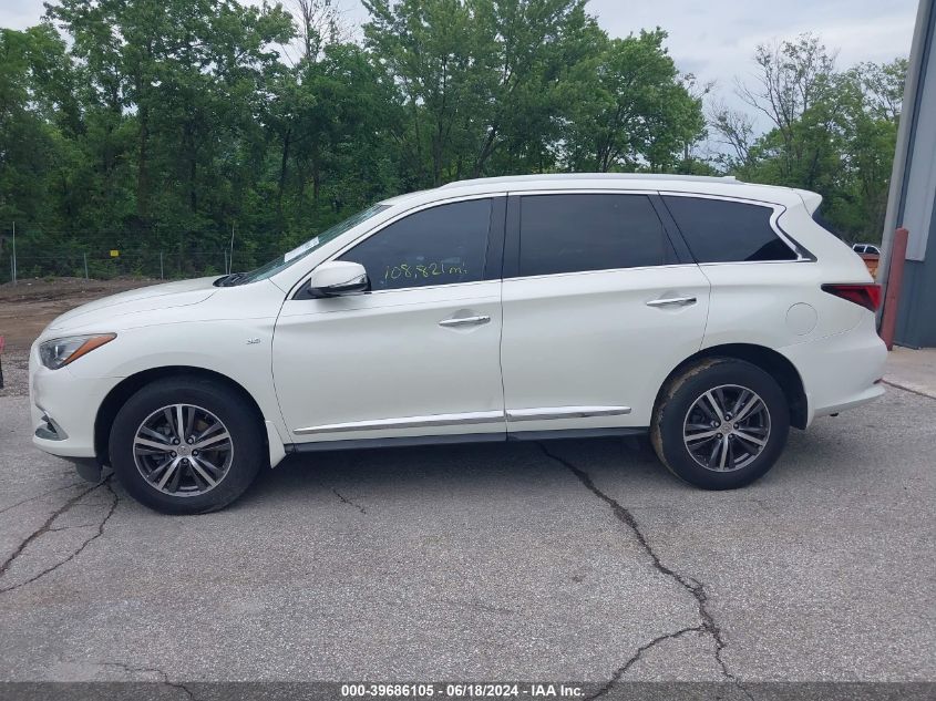 2017 Infiniti Qx60 VIN: 5N1DL0MM5HC540309 Lot: 39686105