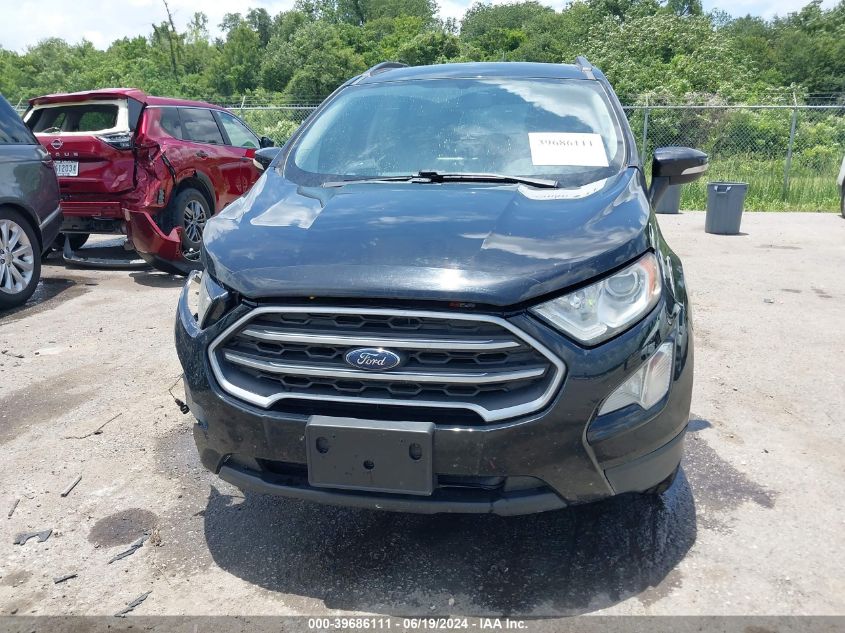 2018 Ford Ecosport Se VIN: MAJ3P1TE4JC174374 Lot: 39686111