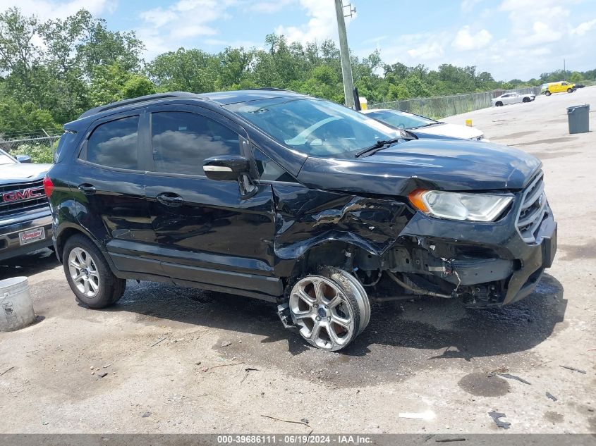 2018 Ford Ecosport Se VIN: MAJ3P1TE4JC174374 Lot: 39686111