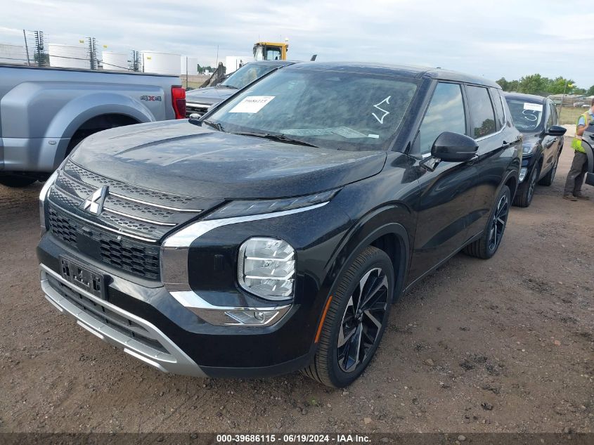 2023 Mitsubishi Outlander Se/Se Black Edition/Se Technology/Se Special VIN: JA4J4UA86PZ027224 Lot: 39686115