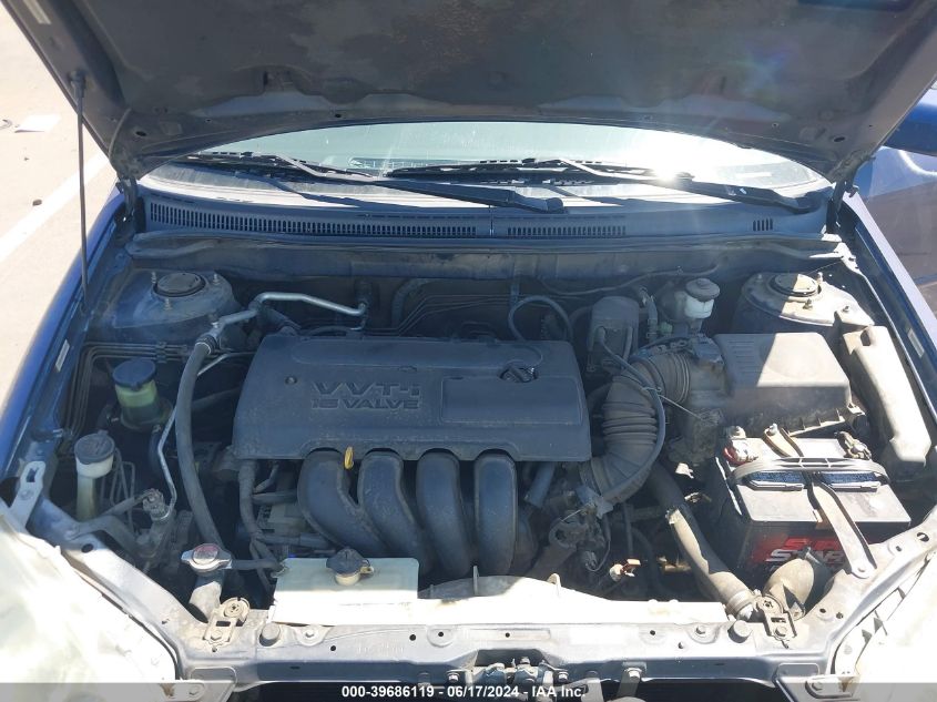 2004 Toyota Corolla S VIN: 2T1BR32E74C224158 Lot: 39686119