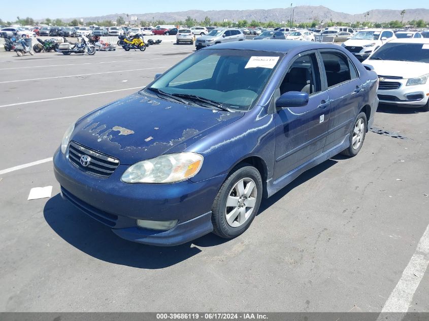 2004 Toyota Corolla S VIN: 2T1BR32E74C224158 Lot: 39686119