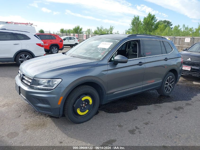 2021 Volkswagen Tiguan 2.0T Se/2.0T Se R-Line Black/2.0T Sel VIN: 3VV2B7AX0MM064597 Lot: 39686122