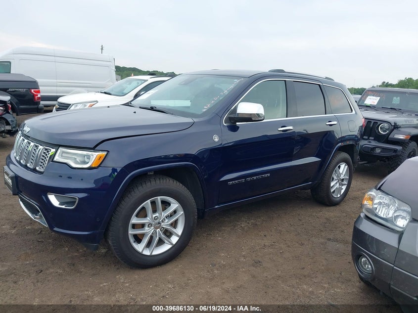 2018 Jeep Grand Cherokee Overland VIN: 1C4RJFCG9JC257058 Lot: 39686130
