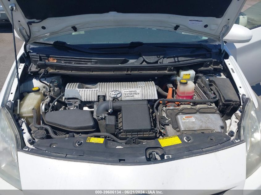 2010 Toyota Prius Iv VIN: JTDKN3DUXA0146870 Lot: 39686134